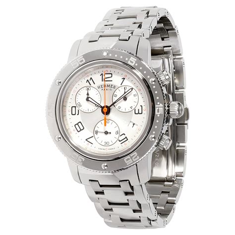 used hermes watch for sale|hermes unisex 2101079 watch.